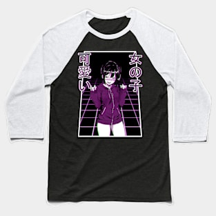 Aesthetic Japanese Girl 29 Baseball T-Shirt